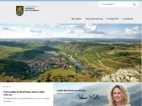 Website Screenshot Kreisverwaltung Bad Kreuznach