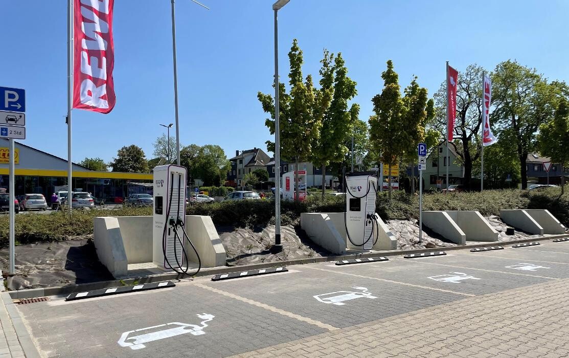 Bilder TEAG Mobil-Ladestation