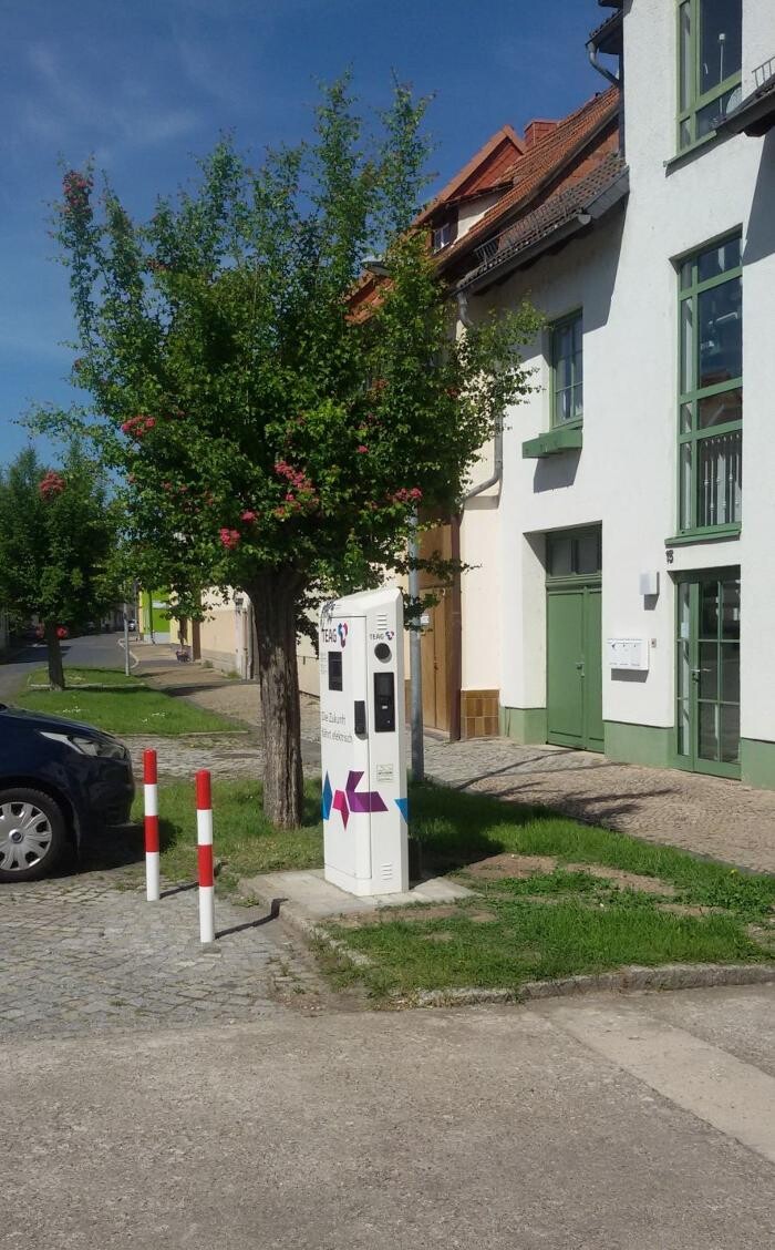 Bilder TEAG Mobil-Ladestation