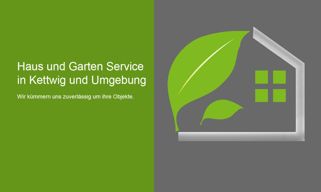 House & Garden Service Logo