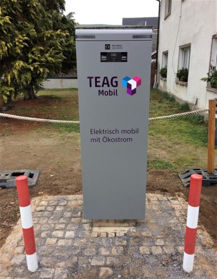 Bilder TEAG Mobil Ladestation