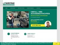 Website Screenshot KFZ-Sachverständigenbüro Kersting