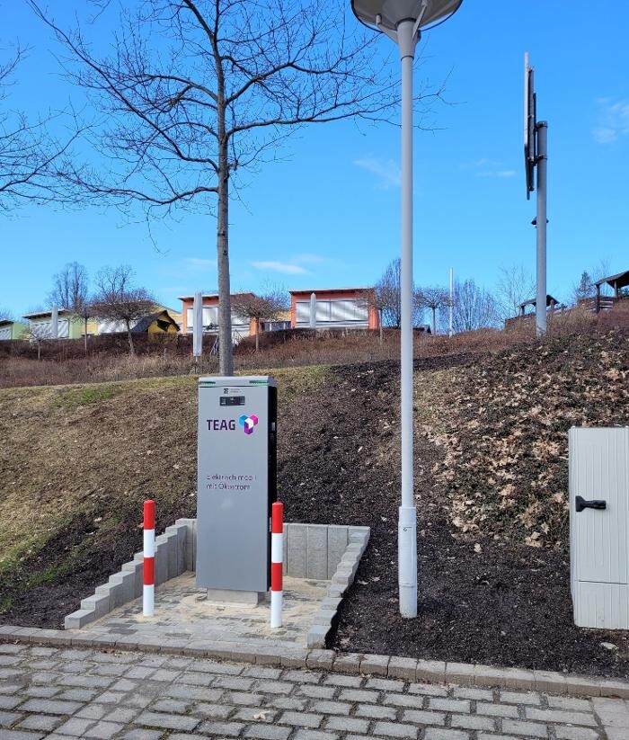 Bilder TEAG Mobil Ladestation