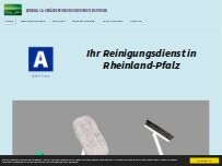 Website Screenshot Adrian & C.A. Gebäudereinigung und Dienstleistungen
