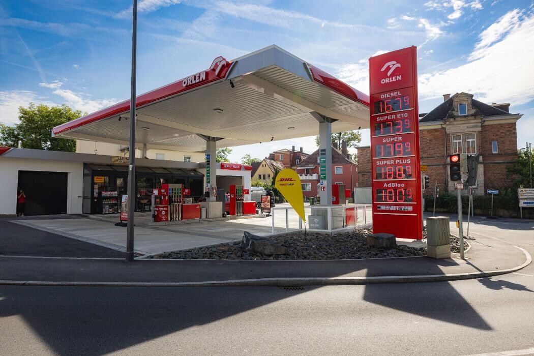 Bilder ORLEN Tankstelle