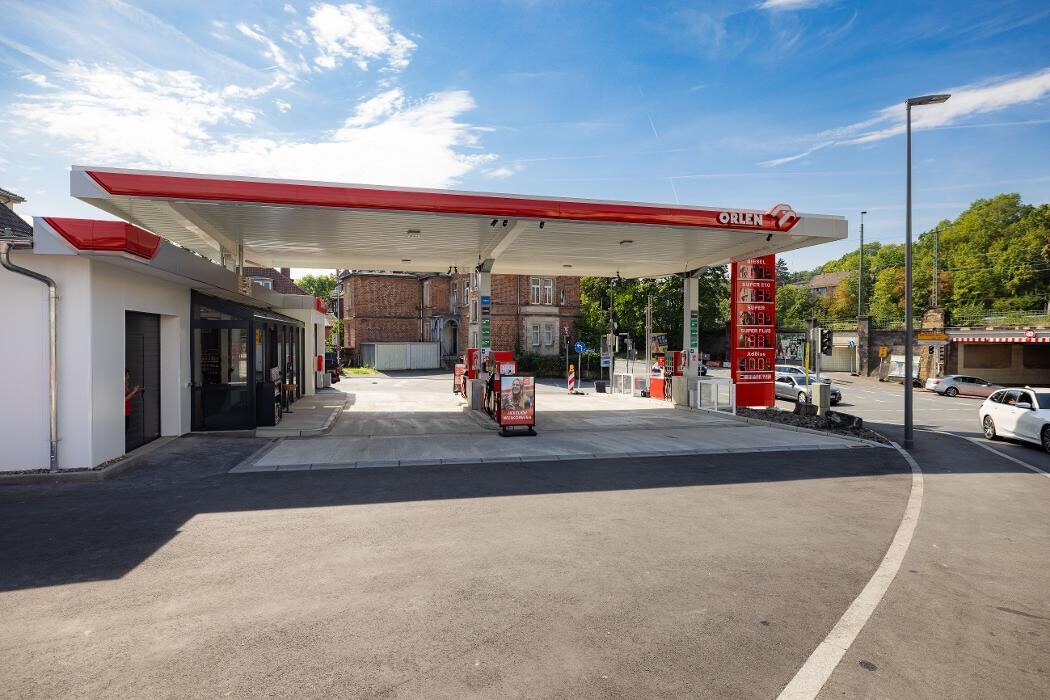 Bilder ORLEN Tankstelle