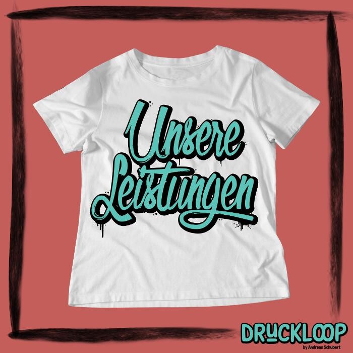 Bilder DruckLoop Textilveredelung