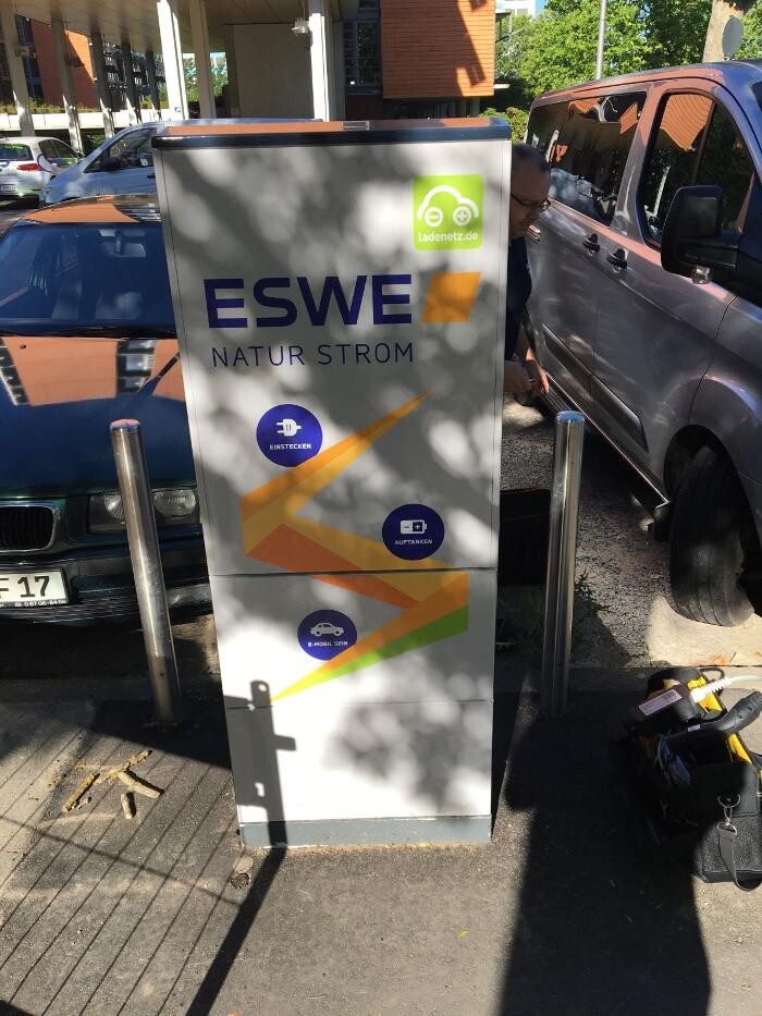 Bilder ESWE Versorgung Ladestation