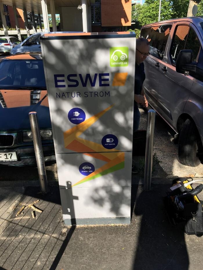Bilder ESWE Versorgung Ladestation