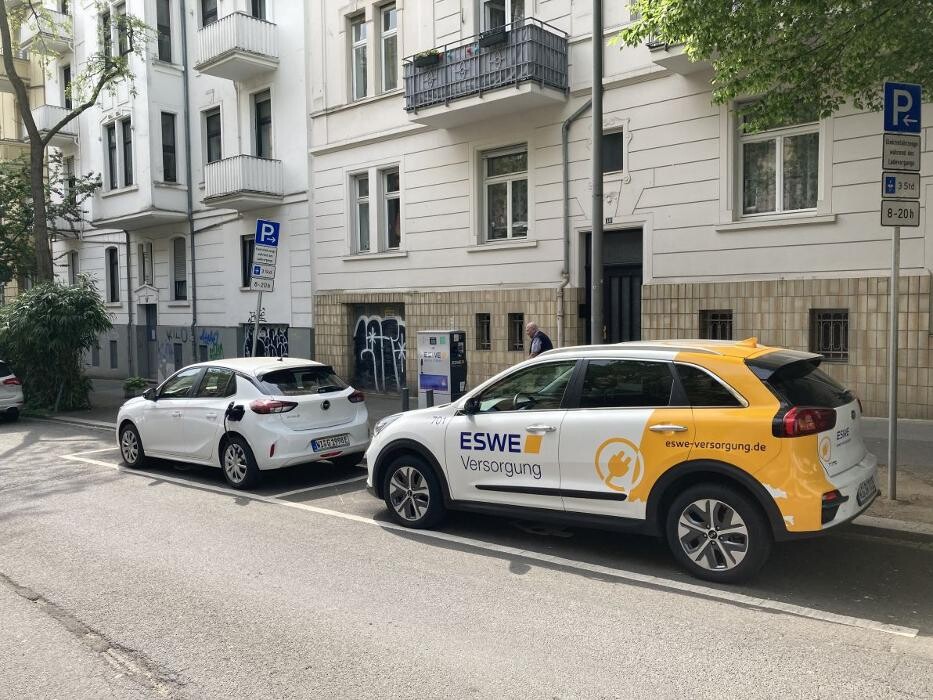 Bilder ESWE Versorgung Ladestation