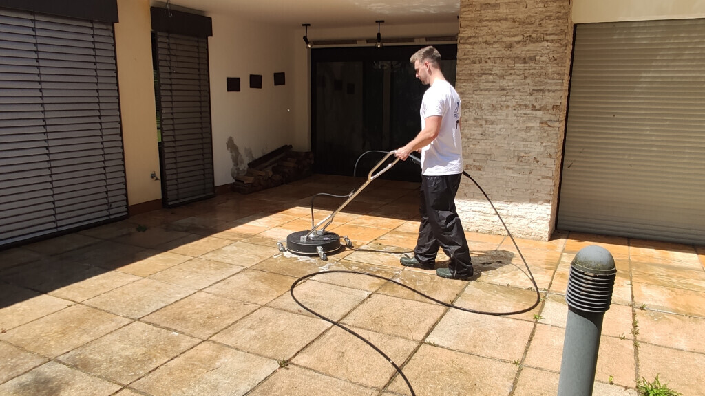 Bilder Außenreinigung Fischer