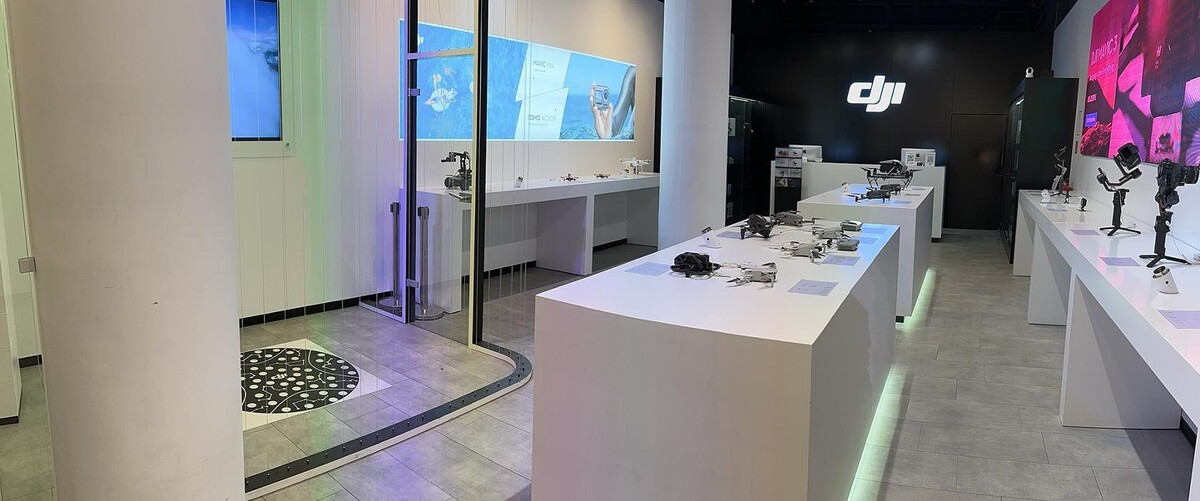 Bilder DJI Store Frankfurt