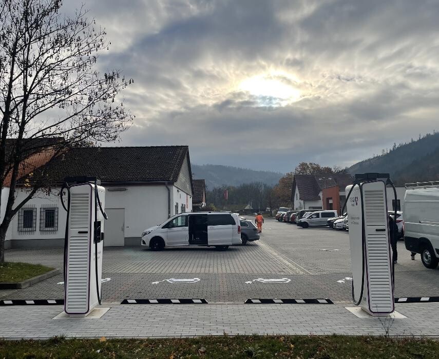 Bilder TEAG Mobil-Ladestation