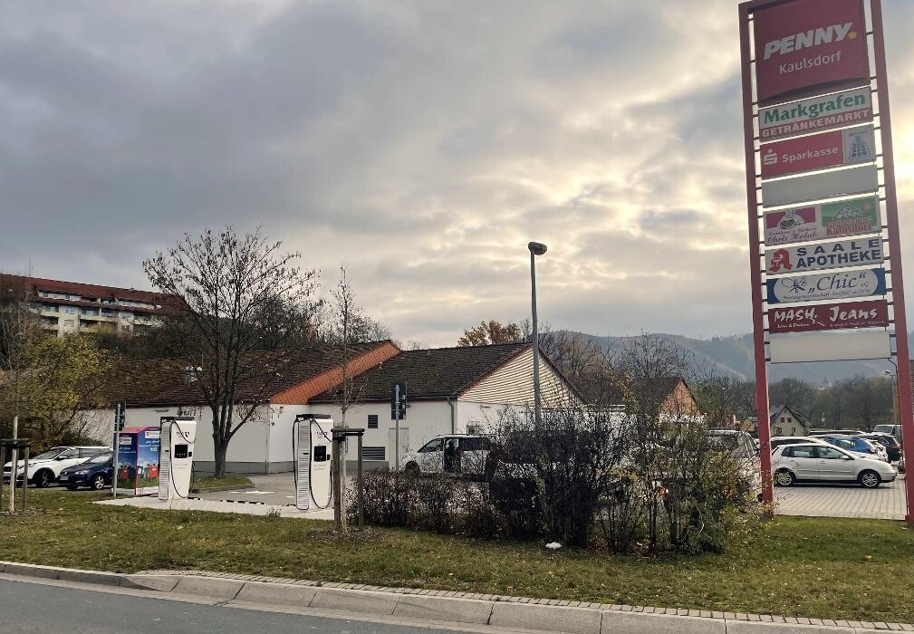 Bilder TEAG Mobil-Ladestation