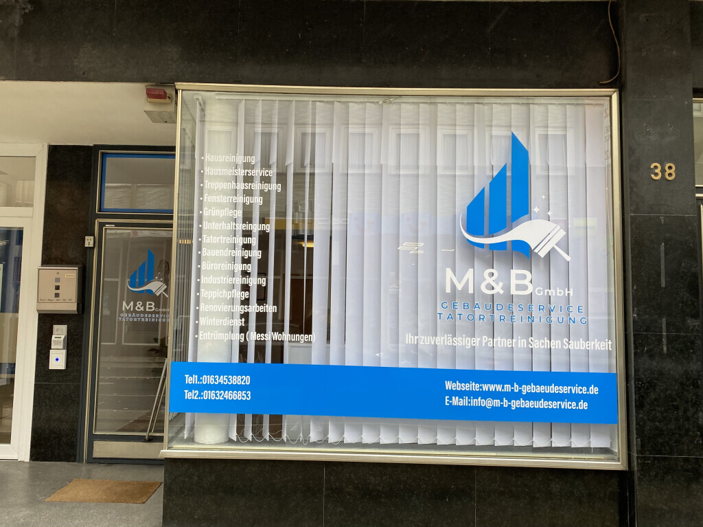 Bilder M&B Gebäudeservice/Tatortreinigung GmbH