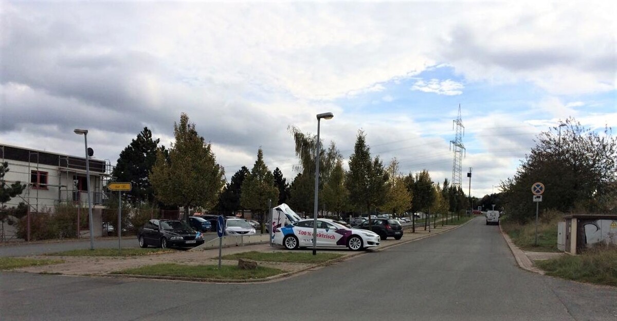 Bilder TEAG Mobil-Ladestation