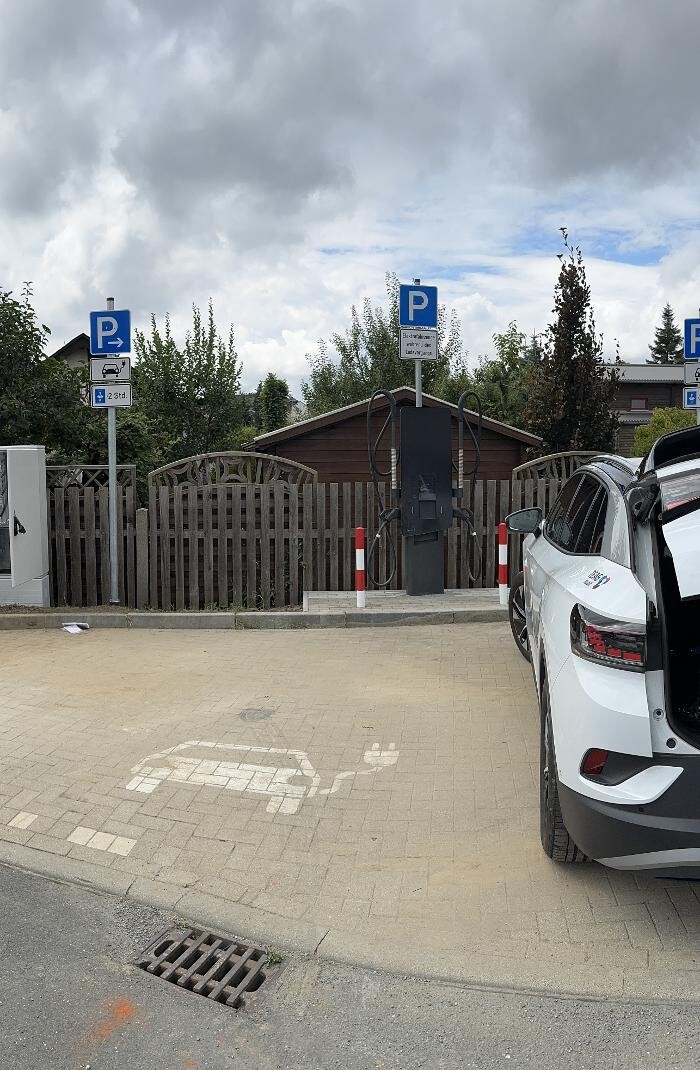 Bilder TEAG Mobil-Ladestation