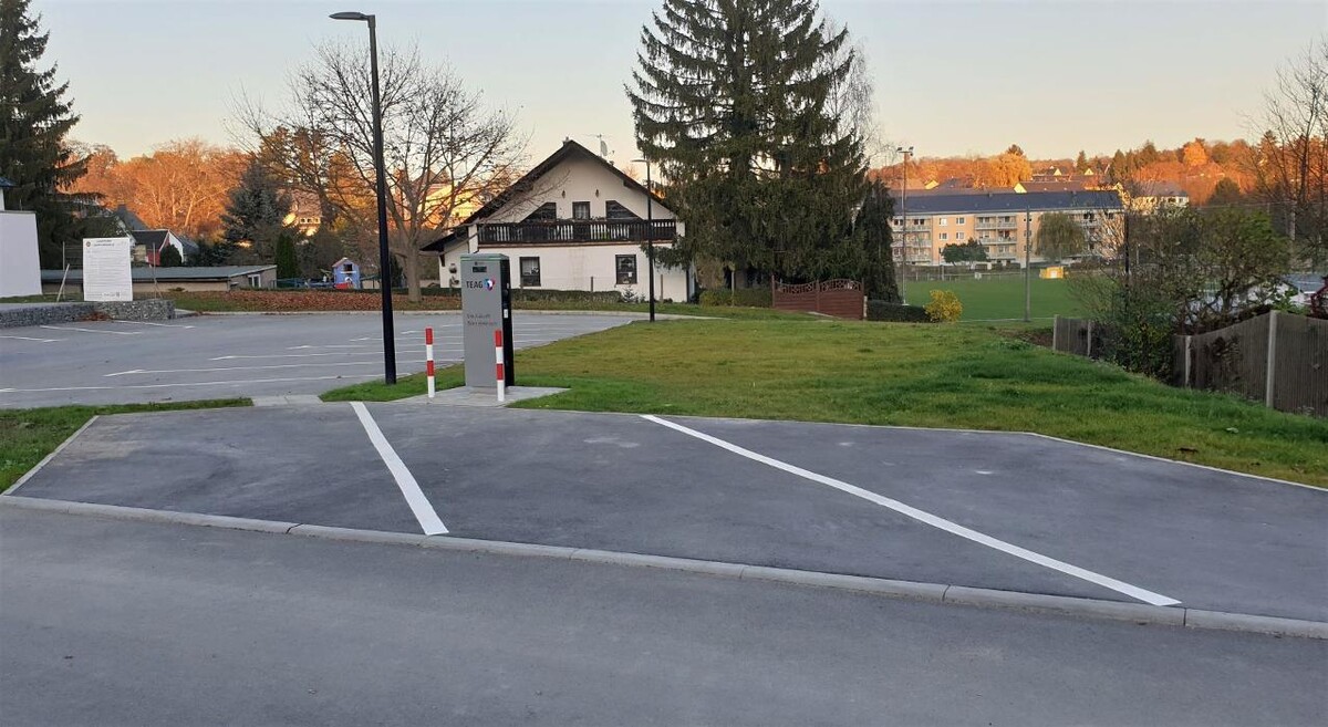 Bilder TEAG Mobil-Ladestation