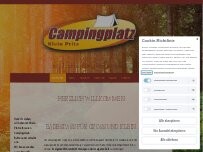Website Campingplatz Klein Pritz