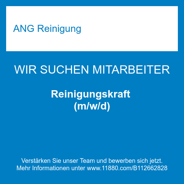 Bilder ANG Reinigung