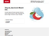 Website Screenshot REWE Abholservice Abholstation Nossen