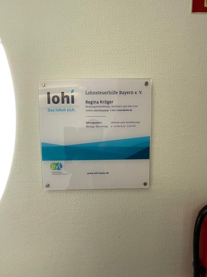Bilder Lohi - Essen | Lohnsteuerhilfe Bayern e. V.