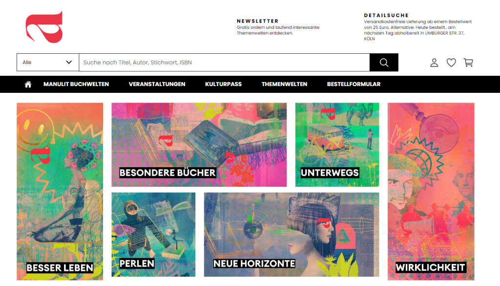 Bilder manulit - Bücher, die verändern