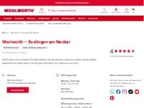 Website Screenshot Woolworth