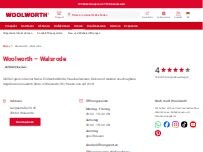 Website Screenshot Woolworth