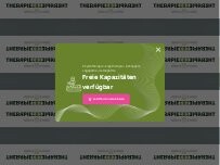 Website Screenshot THERAPIEZEIT