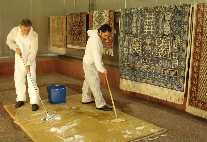 Bilder Abbasi Teppichwäscherei