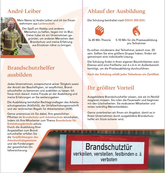 Bilder Andre Leiber Brandschutzausbildung