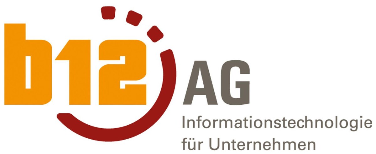 b12 AG - Informationstechnologie für Unternehmen Logo