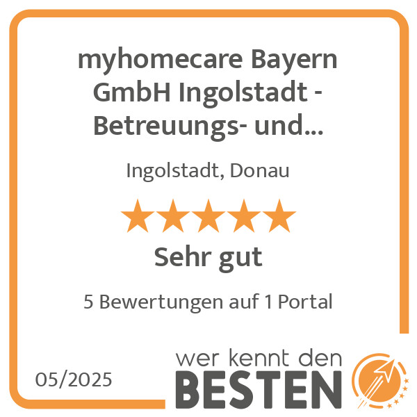 Bilder myhomecare Bayern GmbH Ingolstadt - Betreuungs- und Pflegedienst
