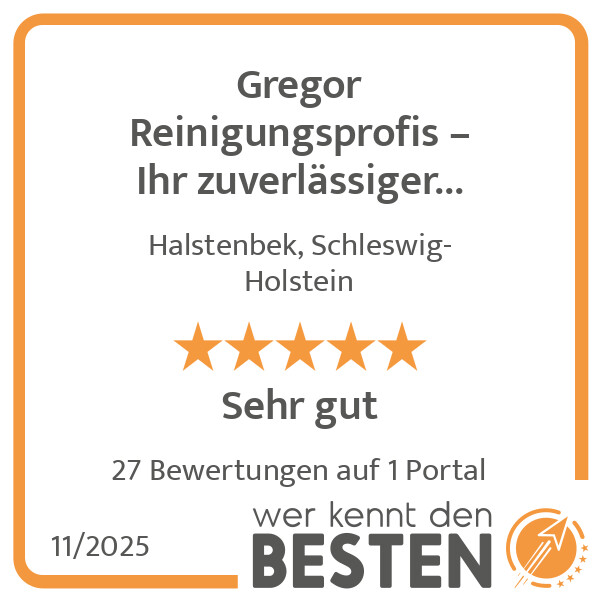 Bilder Gregor Reinigungsprofis – Ihr zuverlässiger Reinigungsservice in Pinneberg & Hamburg und Umgebung