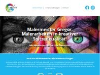 Website Screenshot Gregor Reinigungsprofis – Ihr zuverlässiger Reinigungsservice in Pinneberg & Hamburg und Umgebung