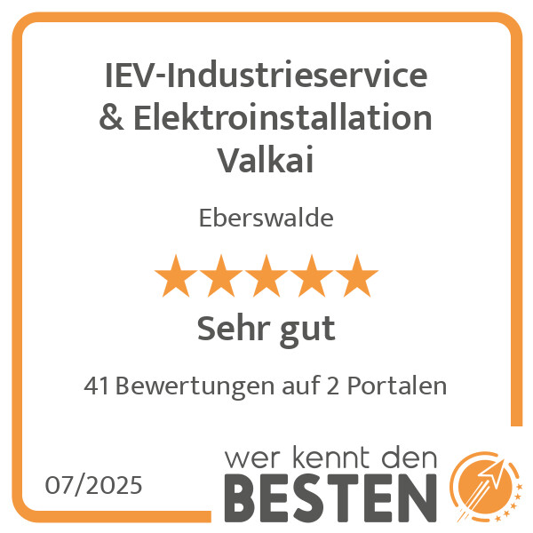 Bilder IEV-Industrieservice & Elektroinstallation Valkai