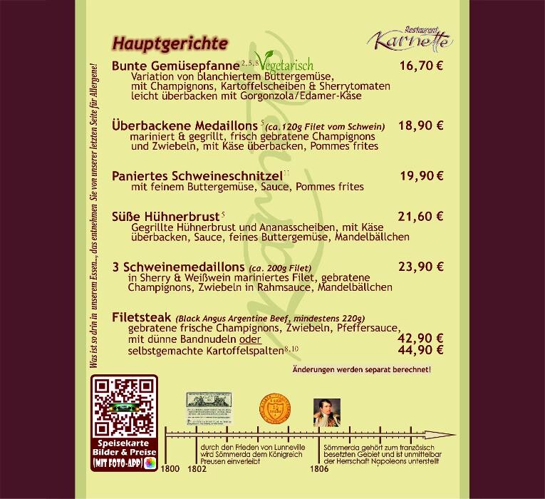 Bilder Restaurant Karnette
