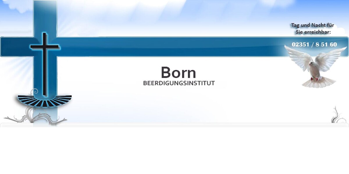 Bilder Klaus-Dieter Born Beerdigungsinstitut