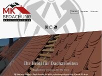 Website Screenshot Mk Bedachungen Max Krejza