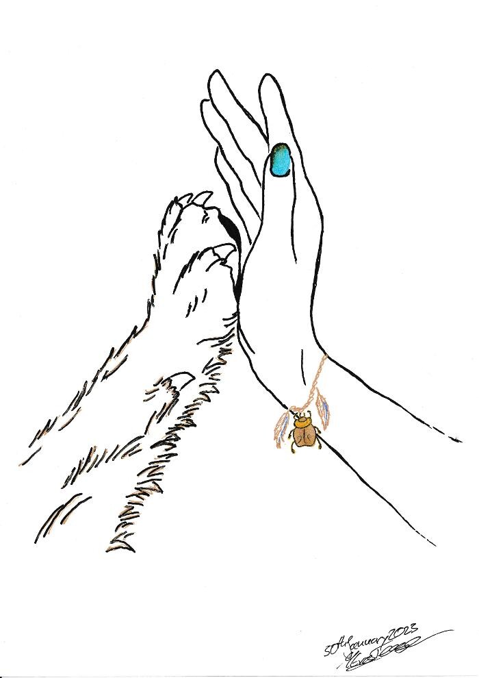 Naturheilkundliche Praxis für Tiere - Hundeosteopathie Logo
