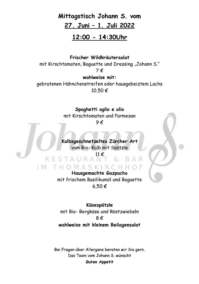 Bilder Johann S. Restaurant & Weinbar