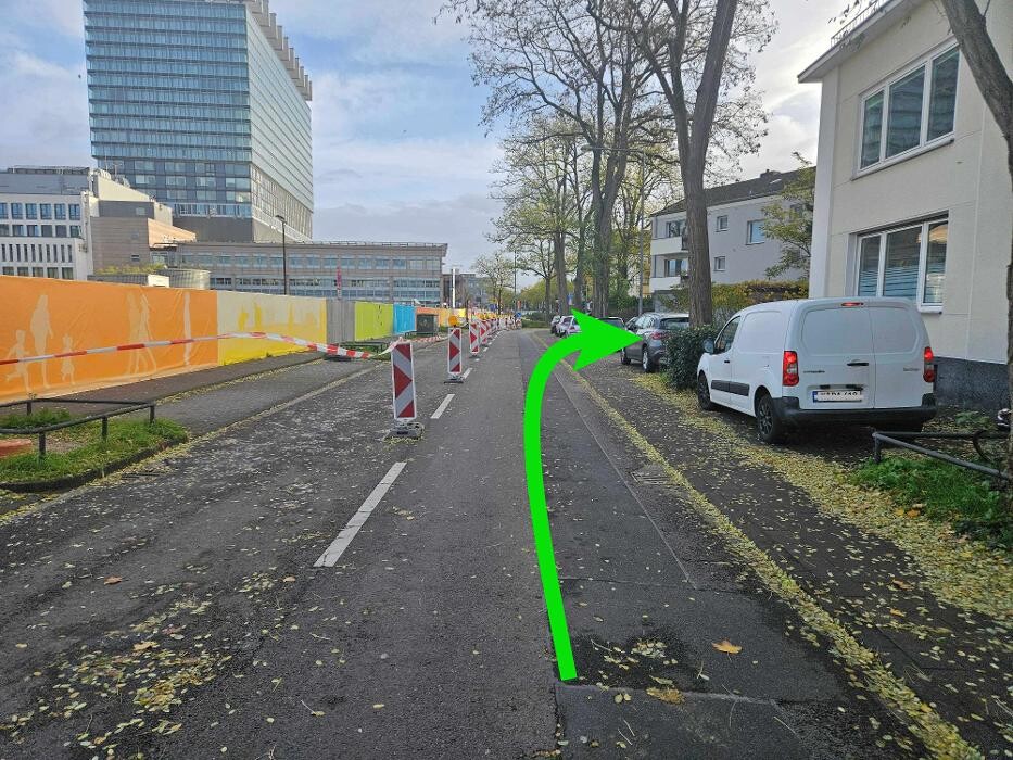 Bilder ampido Parkplatz