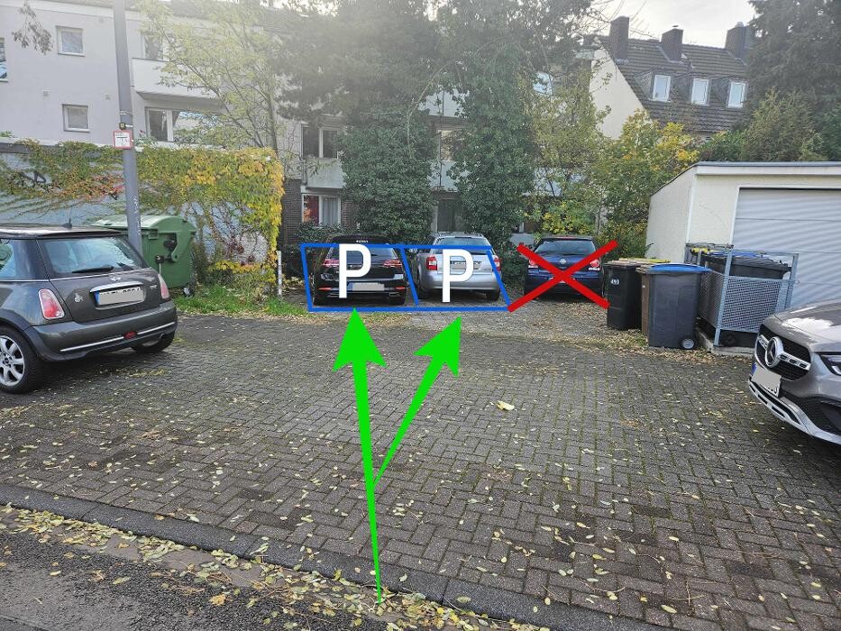 Bilder ampido Parkplatz