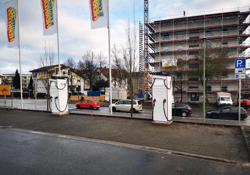 Bilder TEAG Mobil-Ladestation