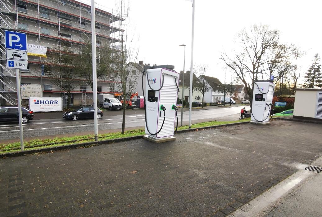 Bilder TEAG Mobil-Ladestation