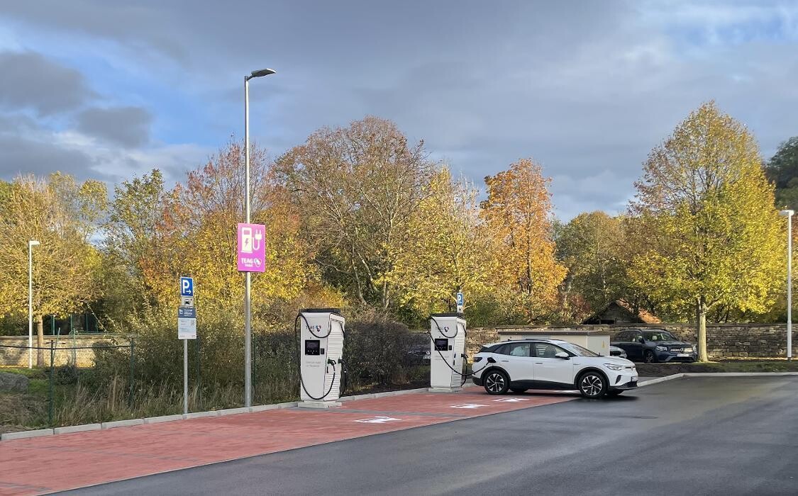 Bilder TEAG Mobil-Ladestation