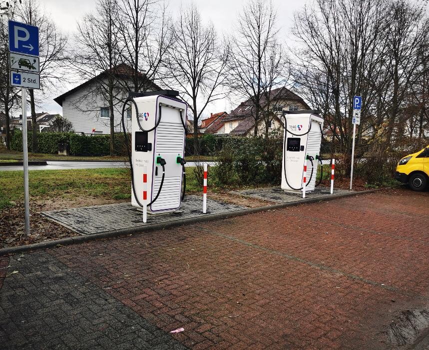 Bilder TEAG Mobil-Ladestation