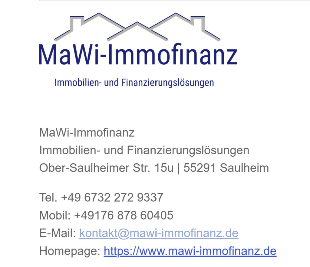 MaWi-Immofinanz Immobilien und Finanzierungslösungen Logo