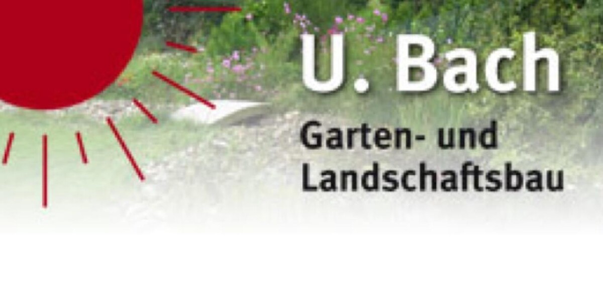 U. Bach Garten- und Landschaftsbau Logo